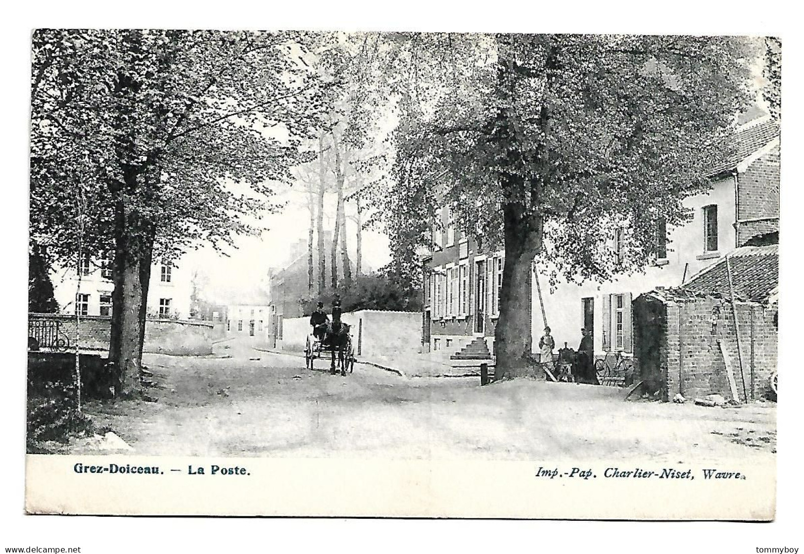 CPA  Grez Doiceau - La Poste - Graven