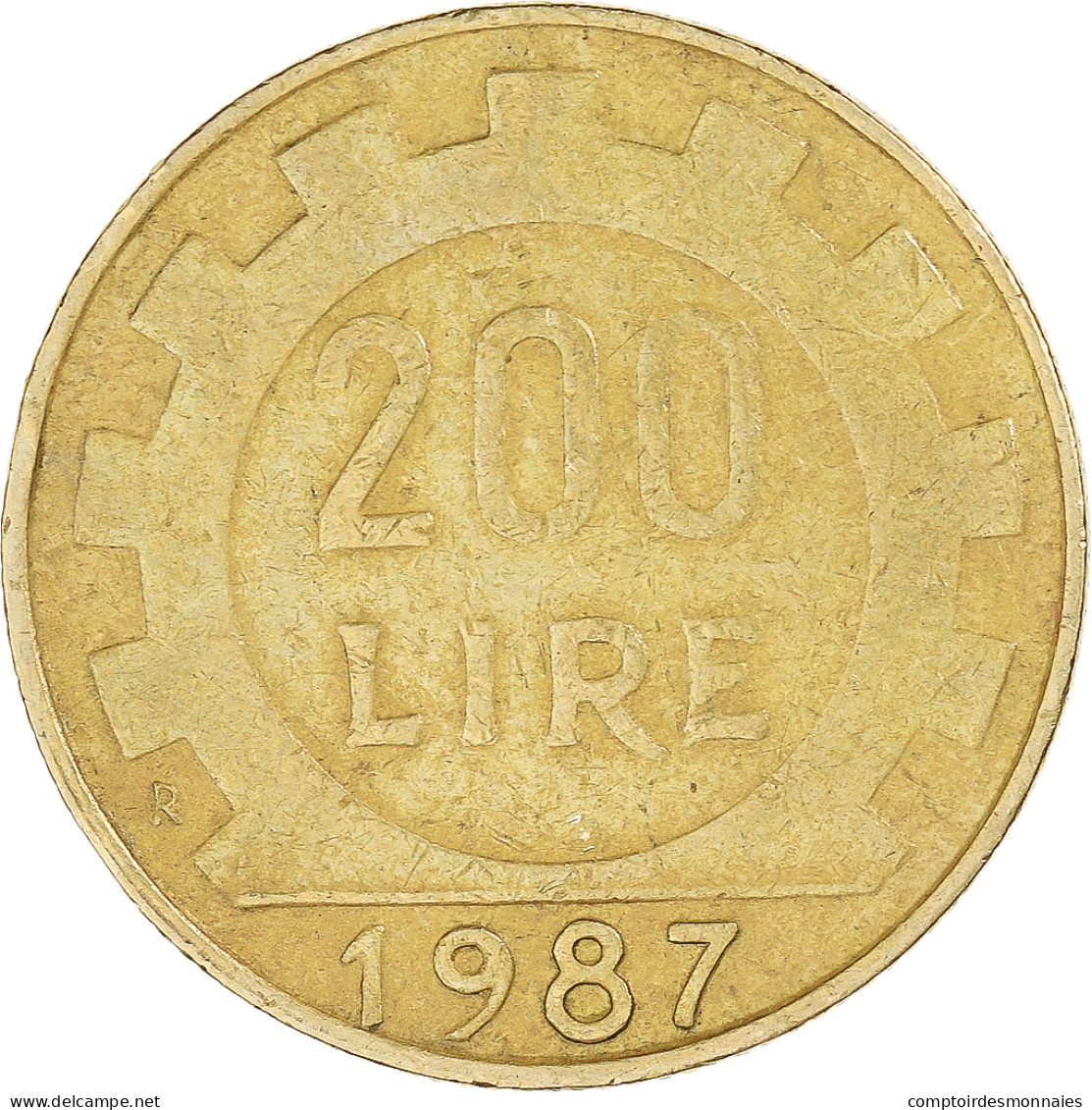 Monnaie, Italie, 200 Lire, 1987 - 200 Lire