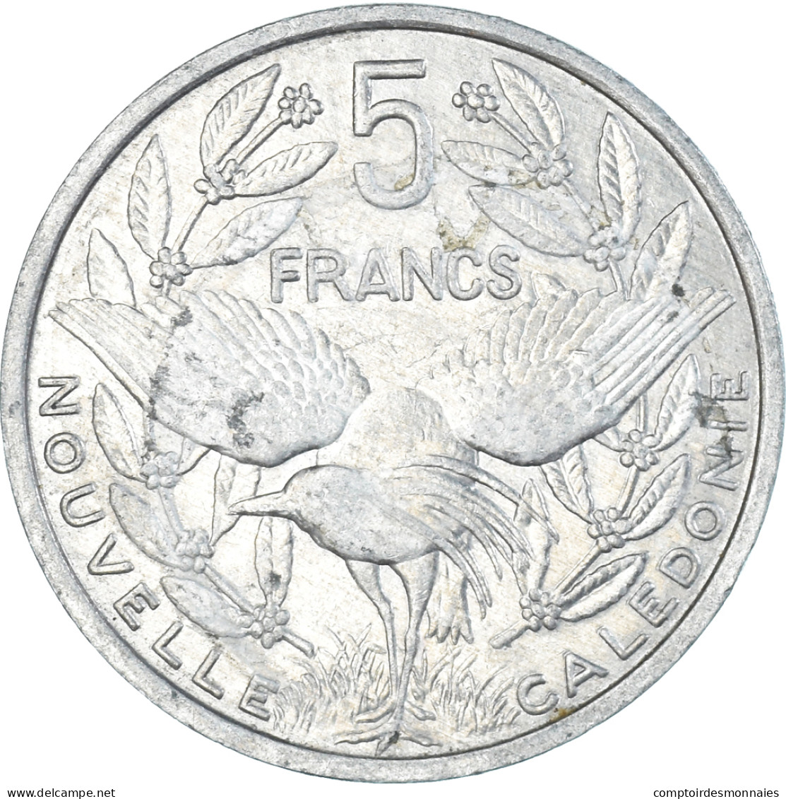 Monnaie, Nouvelle-Calédonie, 5 Francs, 1999 - Nouvelle-Calédonie