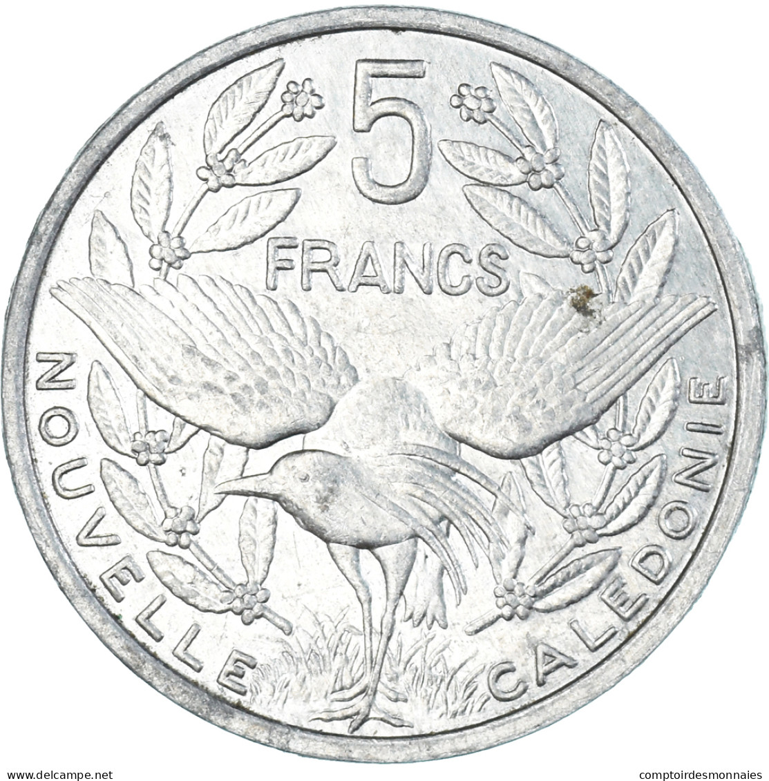 Monnaie, Nouvelle-Calédonie, 5 Francs, 1998 - Nouvelle-Calédonie