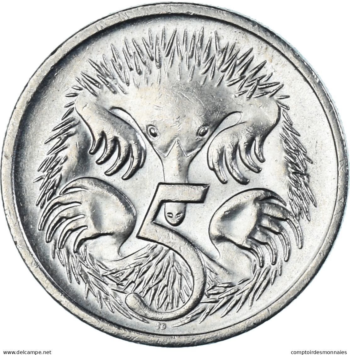 Monnaie, Australie, 5 Cents, 2001 - 5 Cents