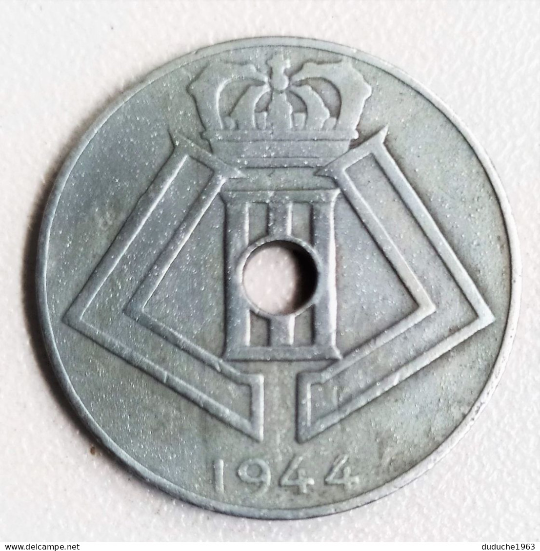 Belgique - 10 Centimes 1944 - 10 Centimos