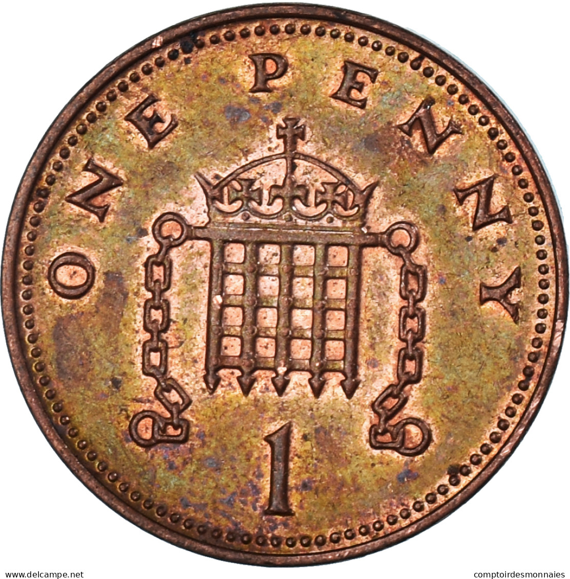 Monnaie, Grande-Bretagne, Penny, 2004 - 1 Penny & 1 New Penny