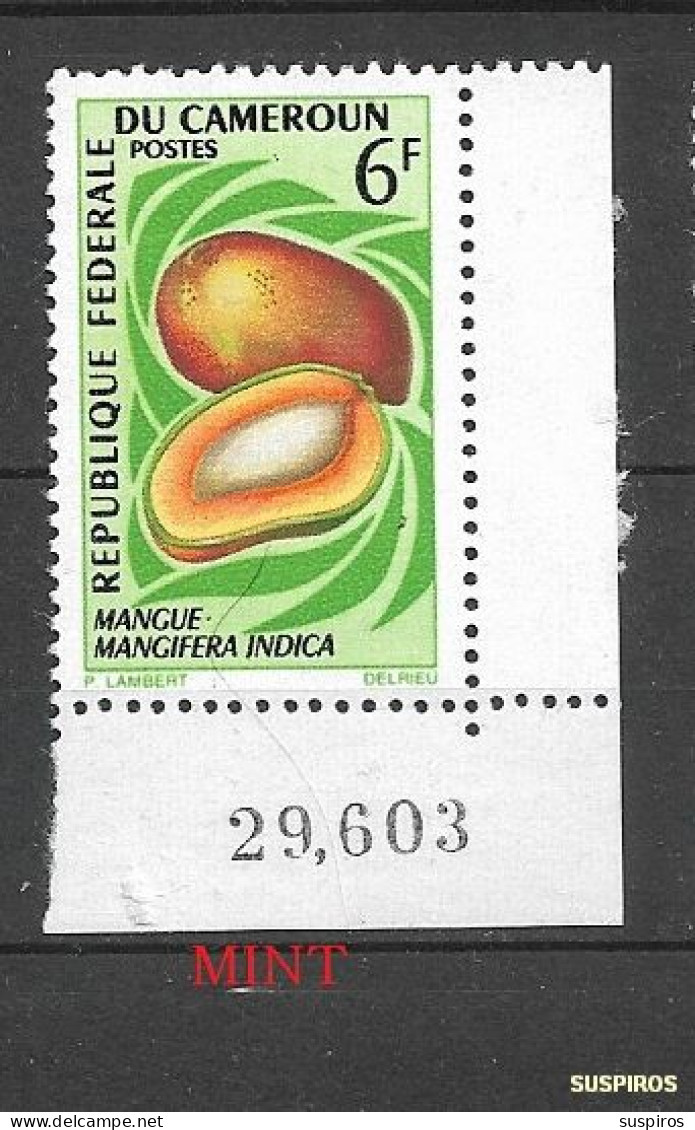 CAMEROUN  1967 Fruits       Mango - Mangifera Indica    MINT - Cameroun (1960-...)