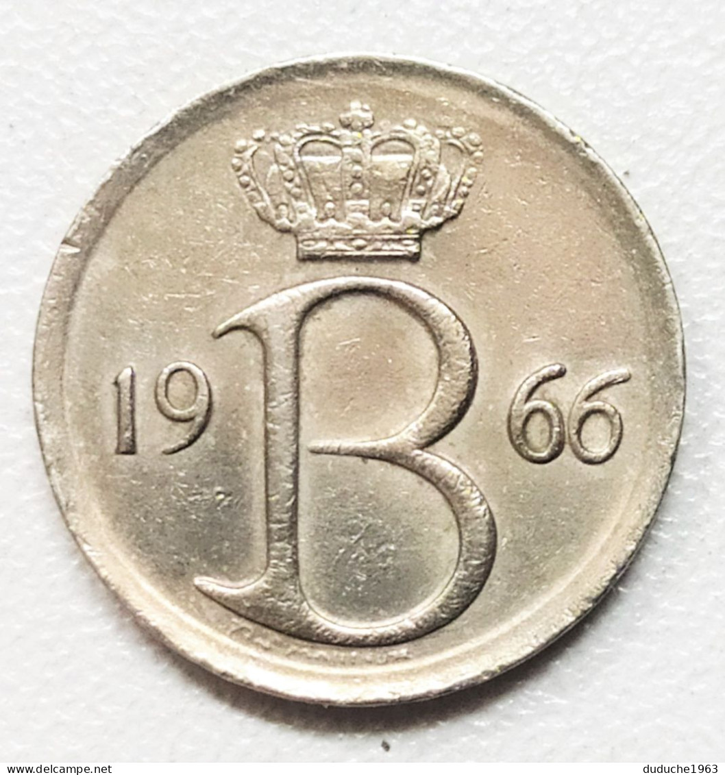 Belgique - 25 Centimes 1966 - 25 Cents