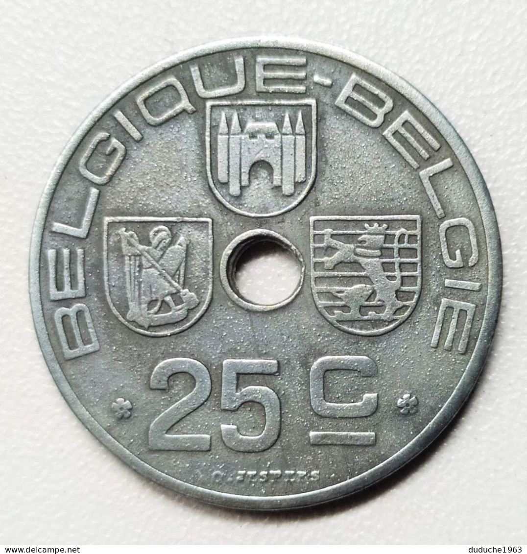 Belgique - 25 Centimes 1943 - 25 Cents