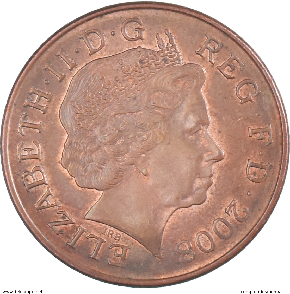 Monnaie, Grande-Bretagne, 2 Pence, 2008 - 2 Pence & 2 New Pence