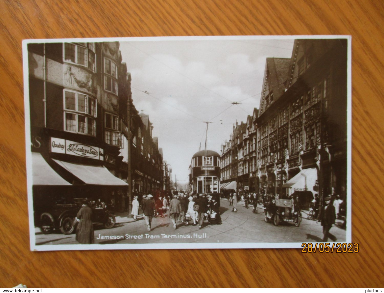 JAMESON STREET TRAM TERMINUS HULL , 12-8 - Hull