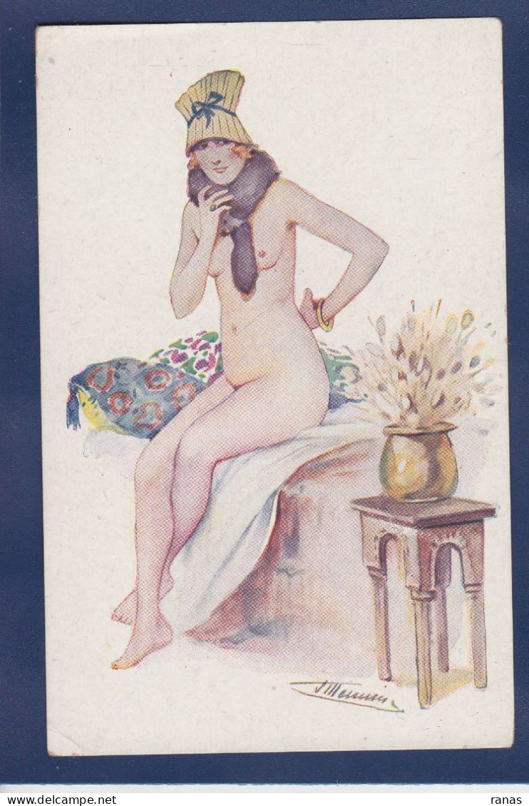 CPA Meunier Suzanne Erotisme Femme Woman Art Nouveau éros Risque Non Circulé - Meunier, S.