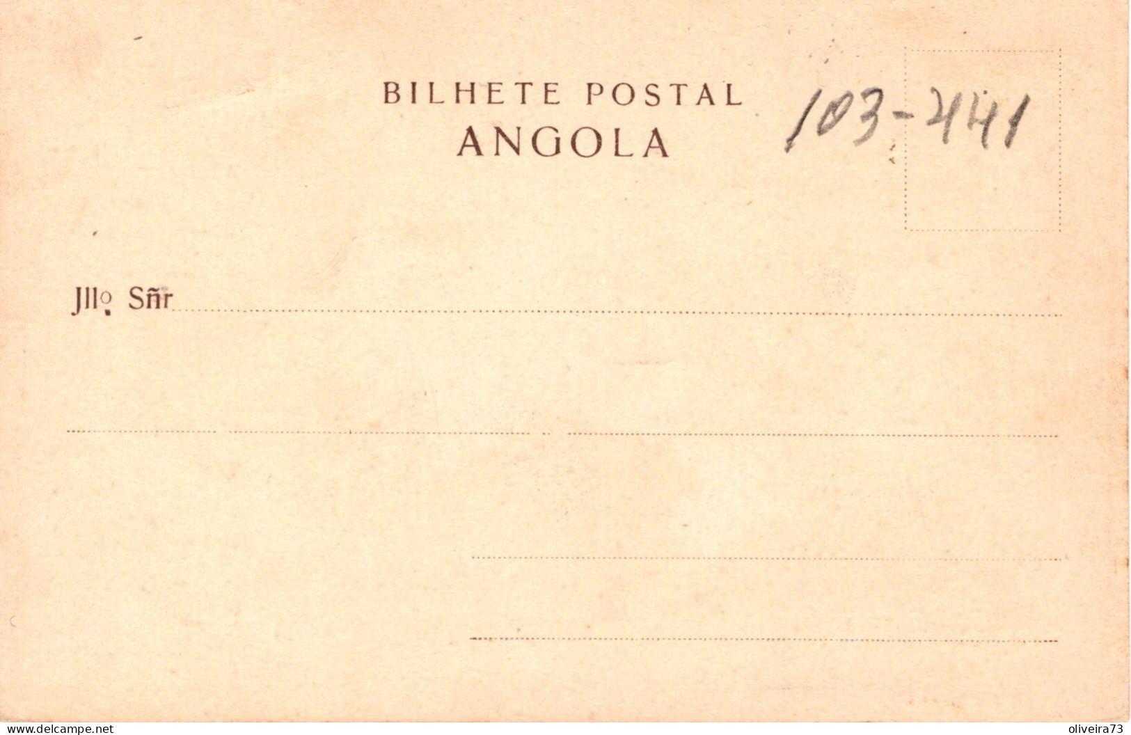 ANGOLA - LUCALLA - Gingas - Angola