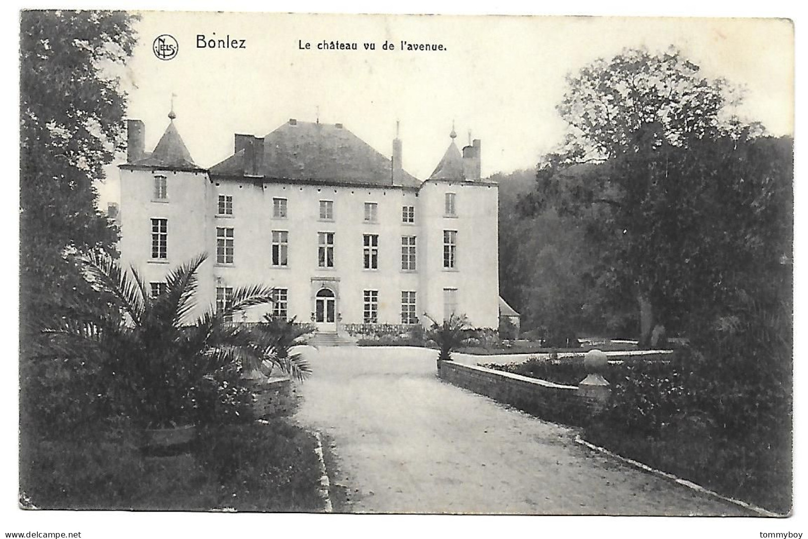 CPA Bonlez, Le Château Vu De L'avenue - Chaumont-Gistoux