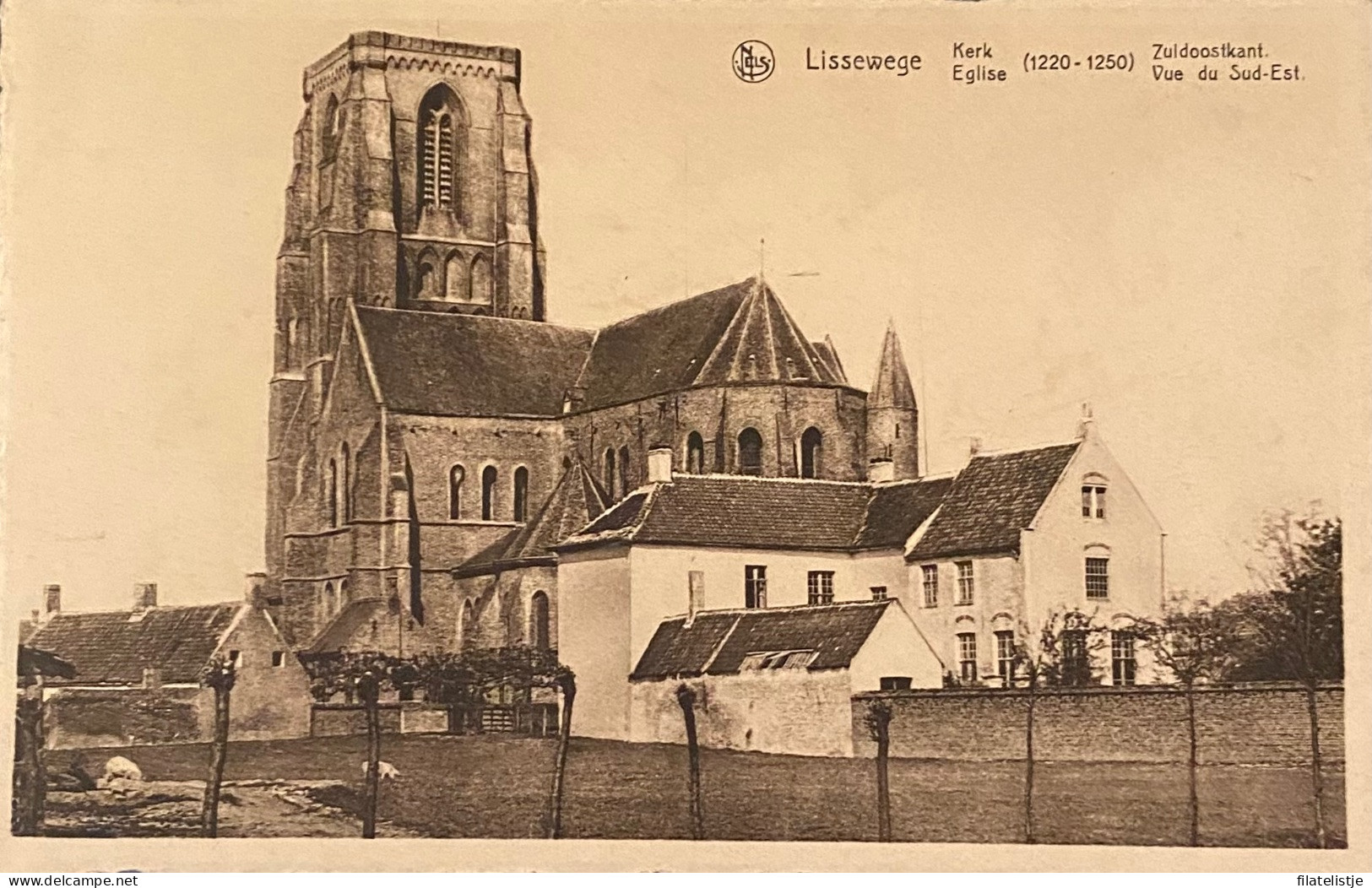 Lissewege Zuidoostkant En Kerk - Brugge