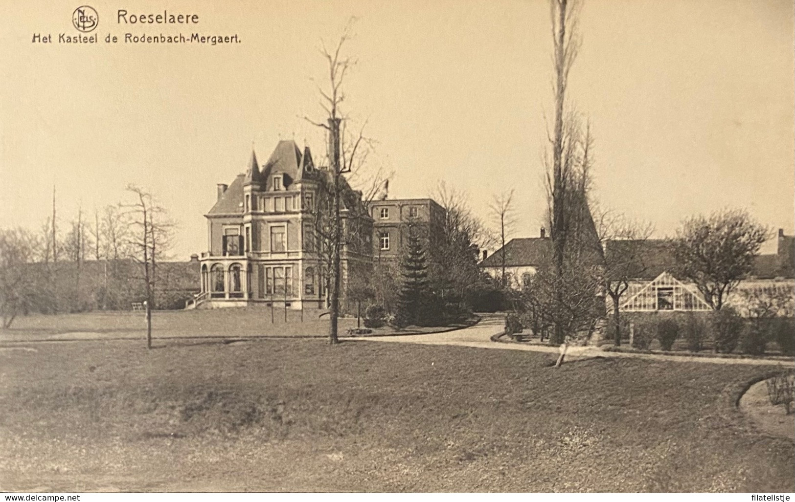 Roeselare Kasteel De Rodenbach-Mergaert - Roeselare