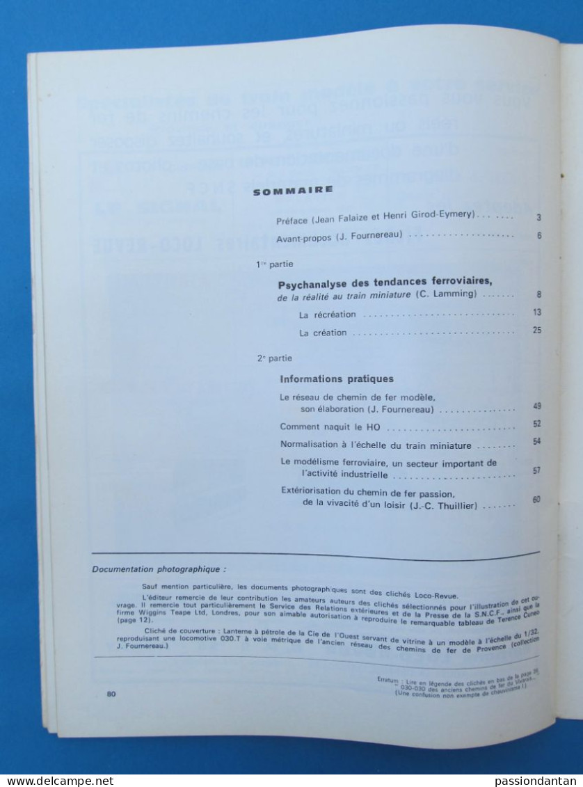 Brochure Moderne - Le Chemin De Fer Passion - Éditons Loco Revue à Auray - Auteur C. Lamming - Model Making