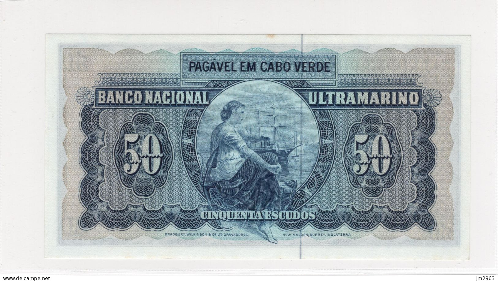 CAP VERT 50 ESCUDOS 04.04.1972 UNC 1379790 - Cap Vert