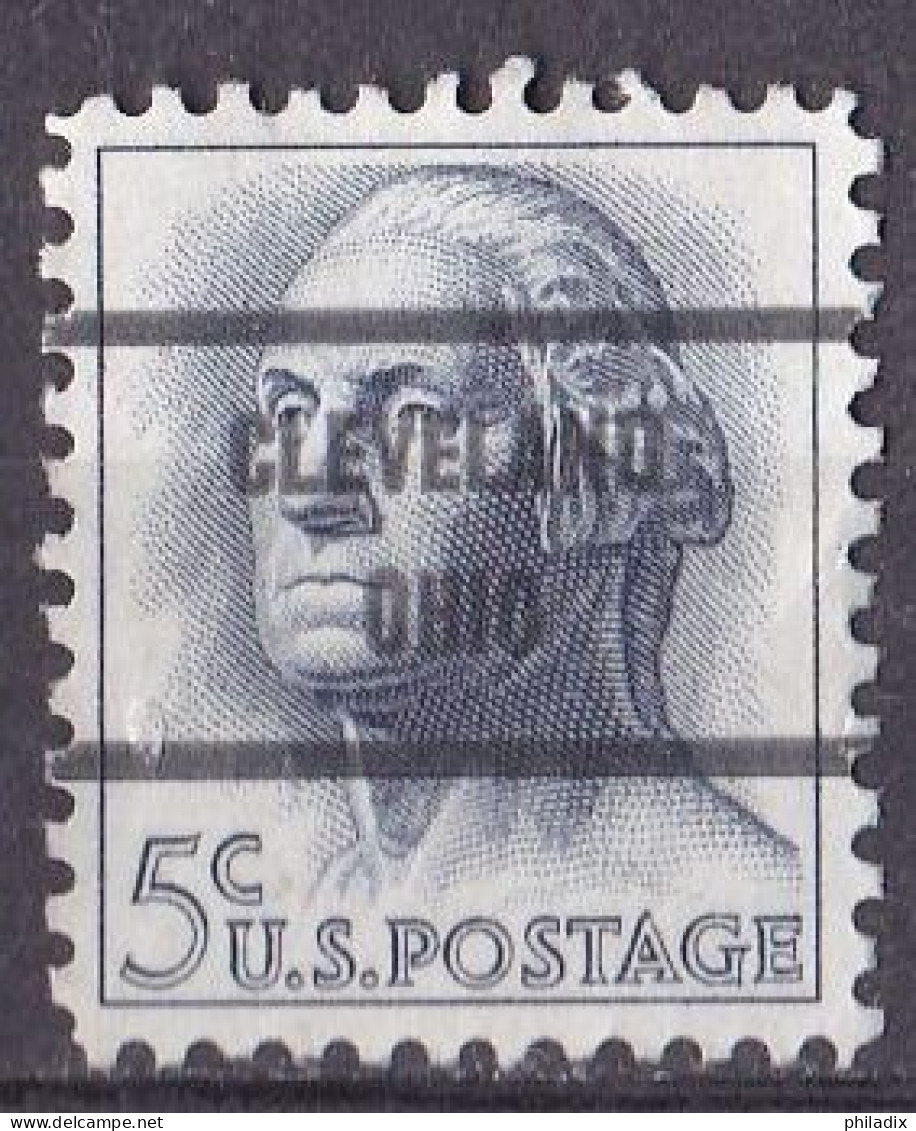 USA Precancel Vorausentwertungen Cleveland Ohio O/used (A3-7) - Préoblitérés