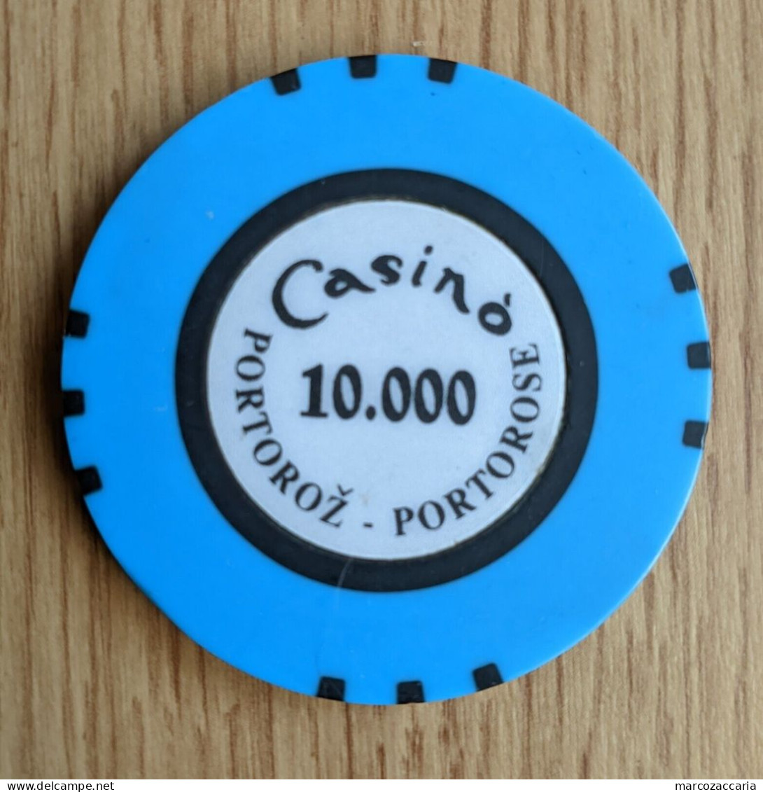 GETTONE, TOKEN, FICHE CASINO' PORTOROŽ/PORTOROSE (SLOVENIA) 10.000 LIRE - Casino