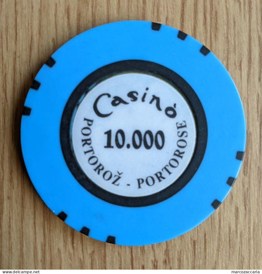GETTONE, TOKEN, FICHE CASINO' PORTOROŽ/PORTOROSE (SLOVENIA) 10.000 LIRE - Casino