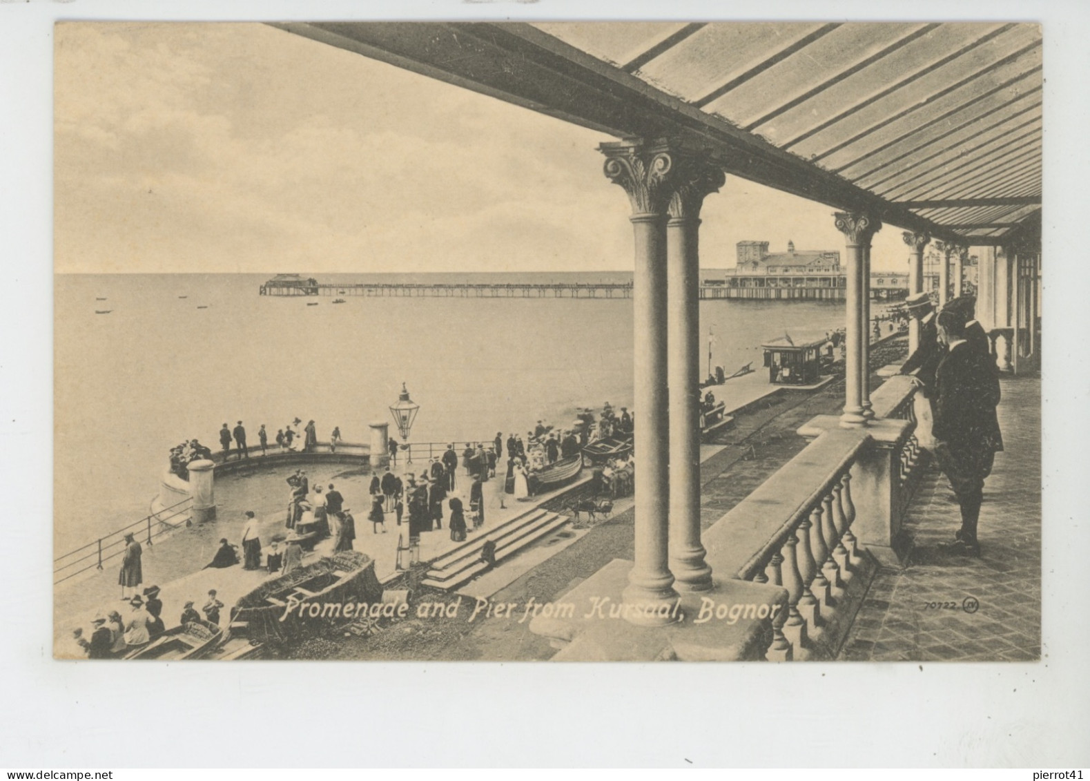 ROYAUME UNI - ENGLAND - SUSSEX - BOGNOR - Promenade And Pier From Kursaal - Bognor Regis