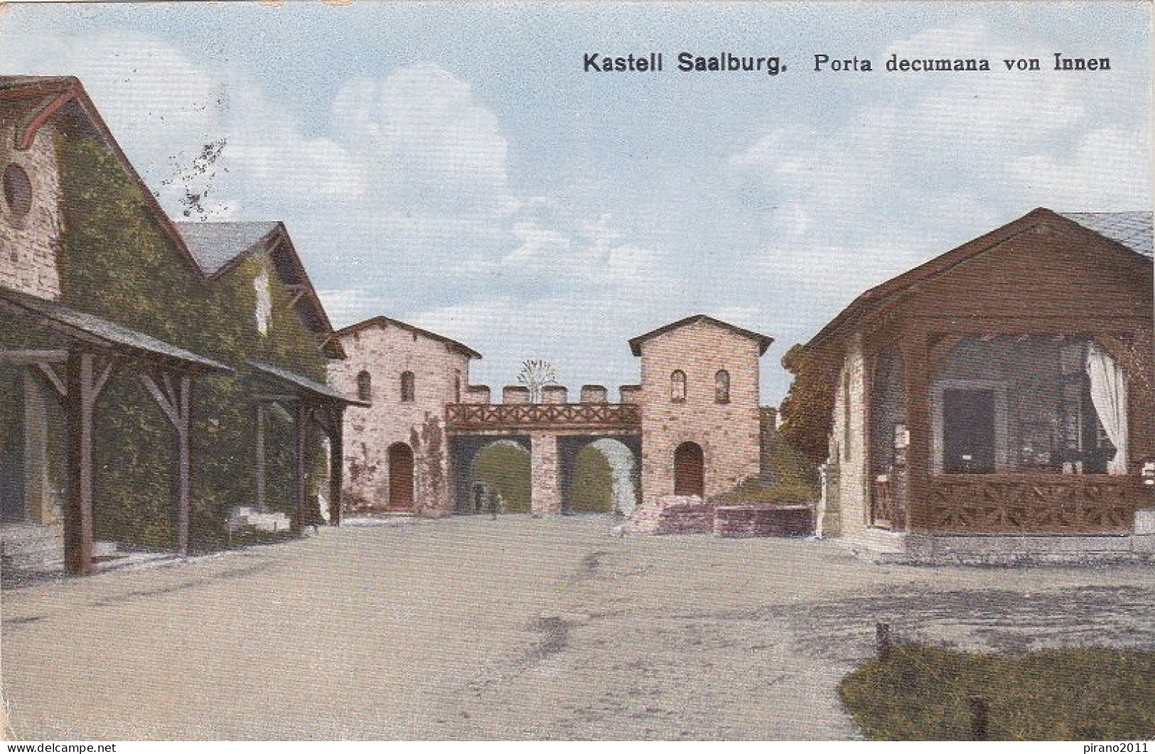 Kastell Saalburg, Porta Decumana Von Innen - Saalburg