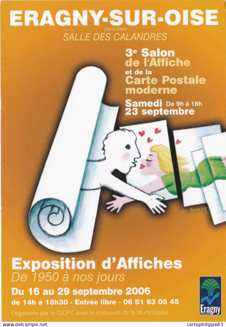 ILLUSTRATEUR  LEO KOUPER  SALON DE L'AFFICHE ET DE LA CP À ERAGNY SUR OISE - Lesueur