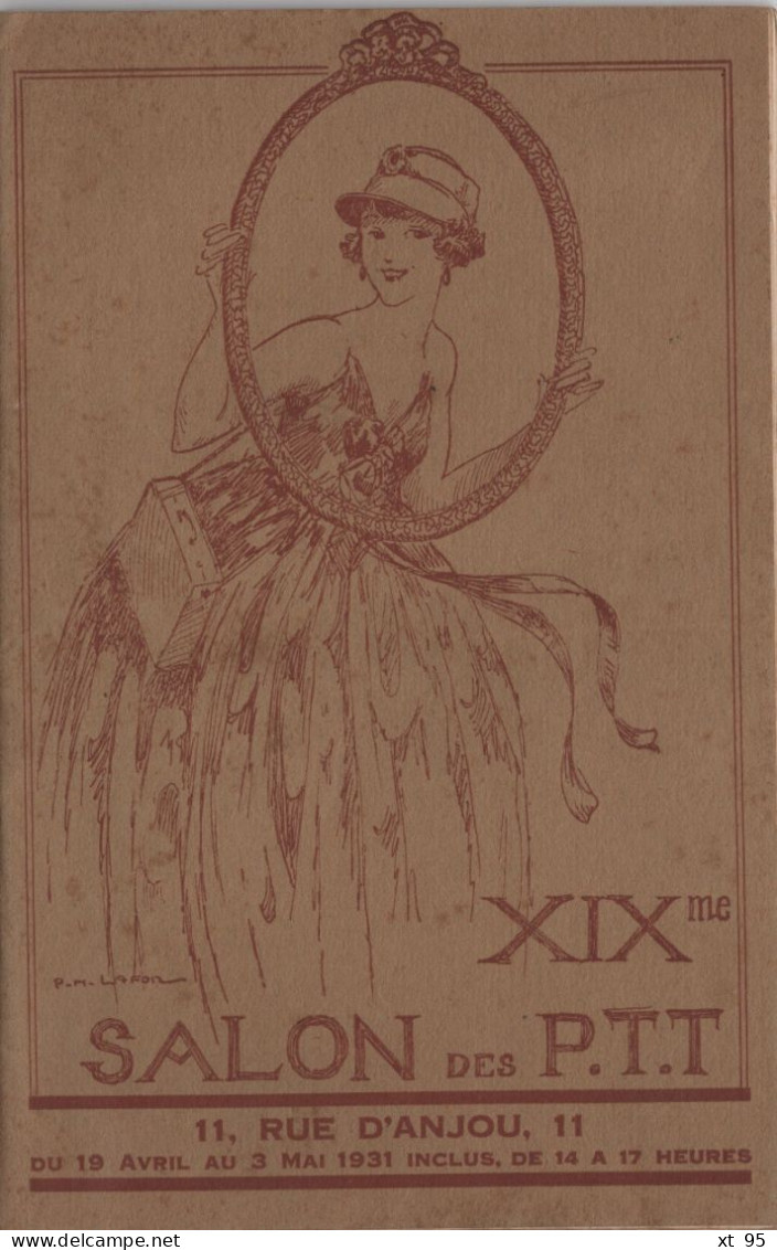 Programme XIXe Salon Des PTT 1931 - Paris - 36 Pages - Programme
