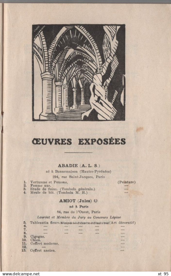 Programme XIXe Salon Des PTT 1931 - Paris - 36 Pages - Programs