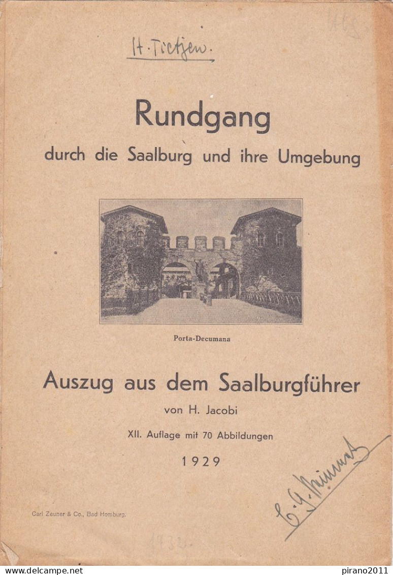 Saalburgführer - Saalburg