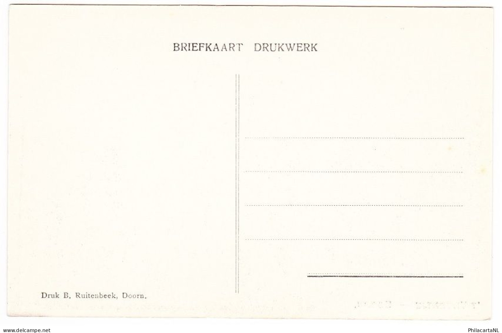 Doorn - 't Vijvertje - Zeer Oud - Doorn