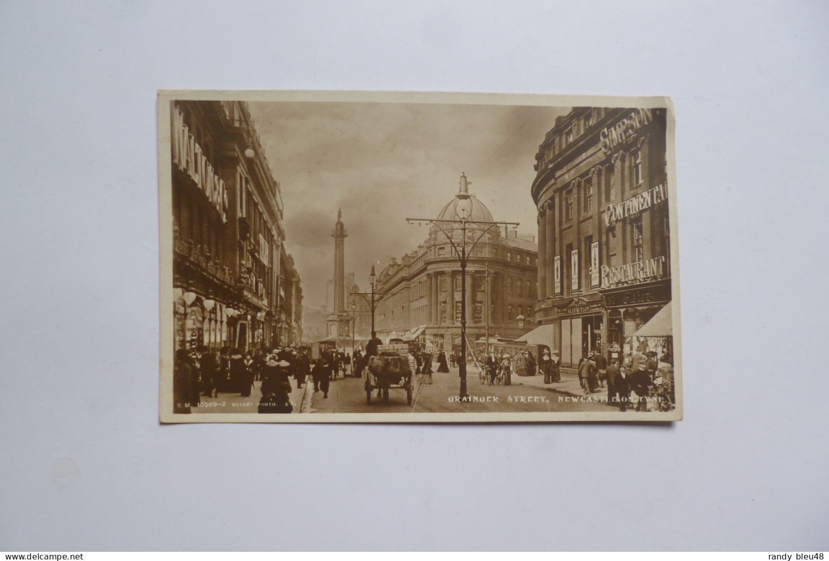 NEWCASTLE  - Grainger Street  -   Angleterre - Newcastle-upon-Tyne