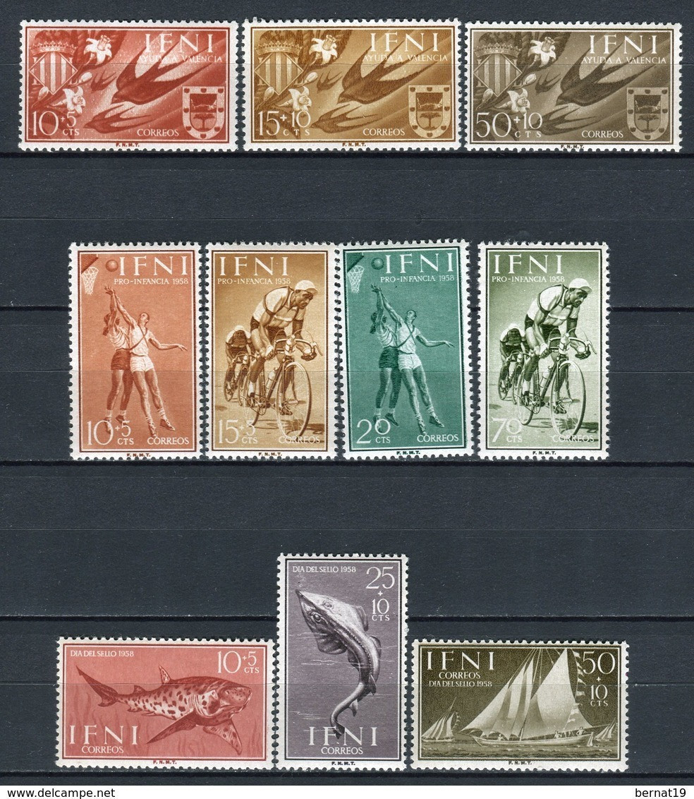 Ifni 1958. Completo ** MNH. - Ifni