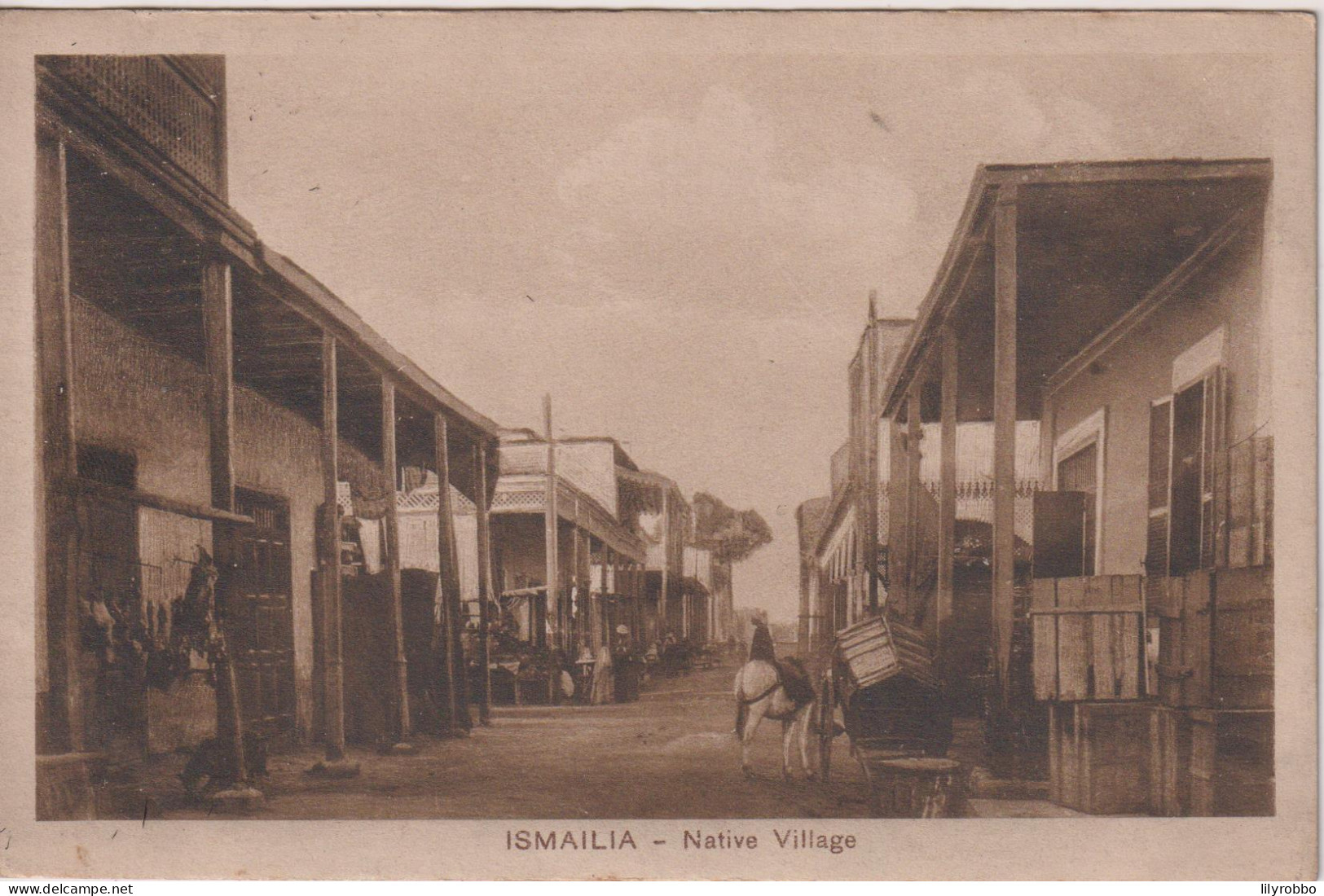 EGYPT - Ismalia Native Village - Vg Street Scenbe Etc - Ismailia