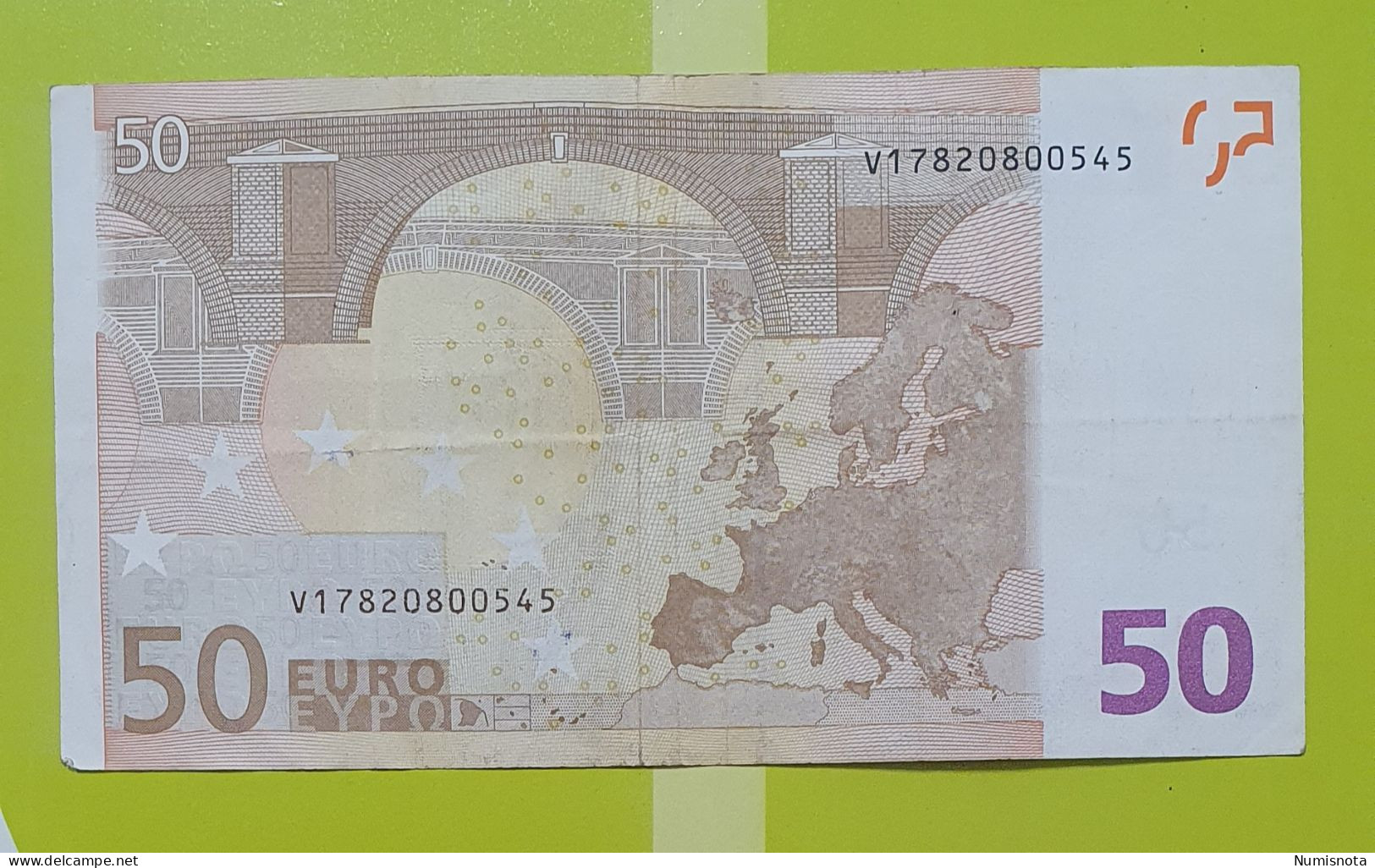 50 Euro 2002 M016 V Spain Trichet Circulated - 50 Euro