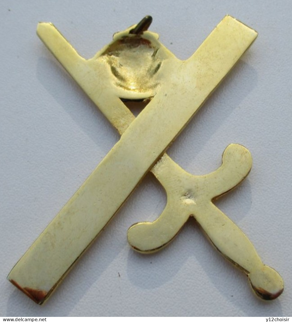 INSIGNE PENDENTIF Maçonnique Franc Maçon Franc-Maçonnerie - Freimaurerei