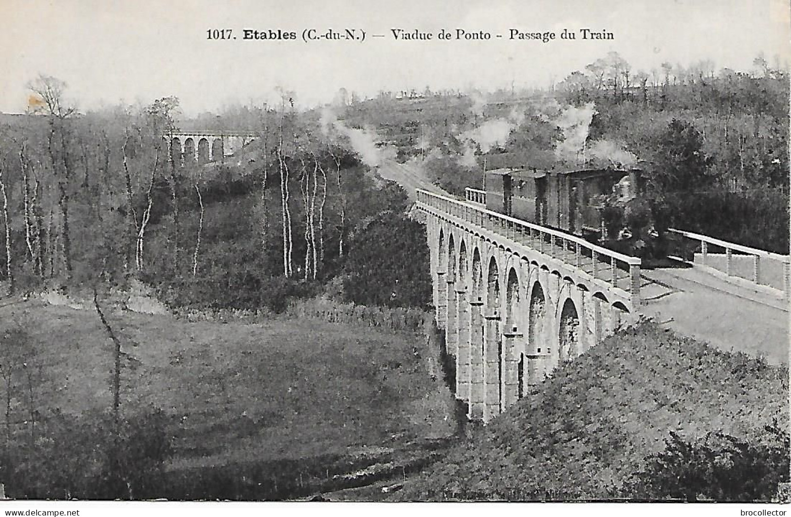 ETABLES  ( 22 ) - Viaduc De Ponto , Passage Du Train - Structures