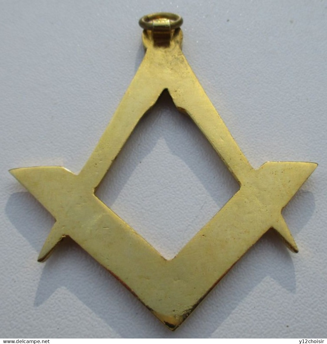 INSIGNE PENDENTIF Maçonnique Franc Maçon Franc-Maçonnerie - Massoneria