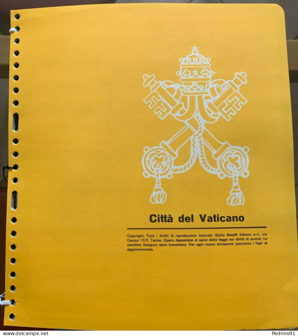 Fogli GBE Usati Vaticano 1986-1999 --- NO Album - Cajas Para Sellos