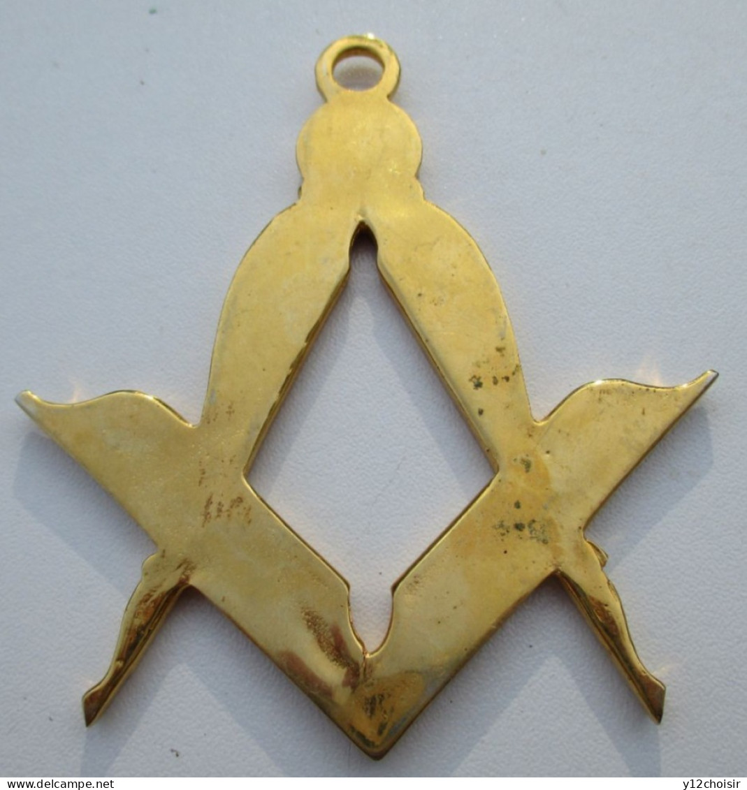 INSIGNE PENDENTIF Maçonnique Franc Maçon Franc-Maçonnerie - Freemasonry