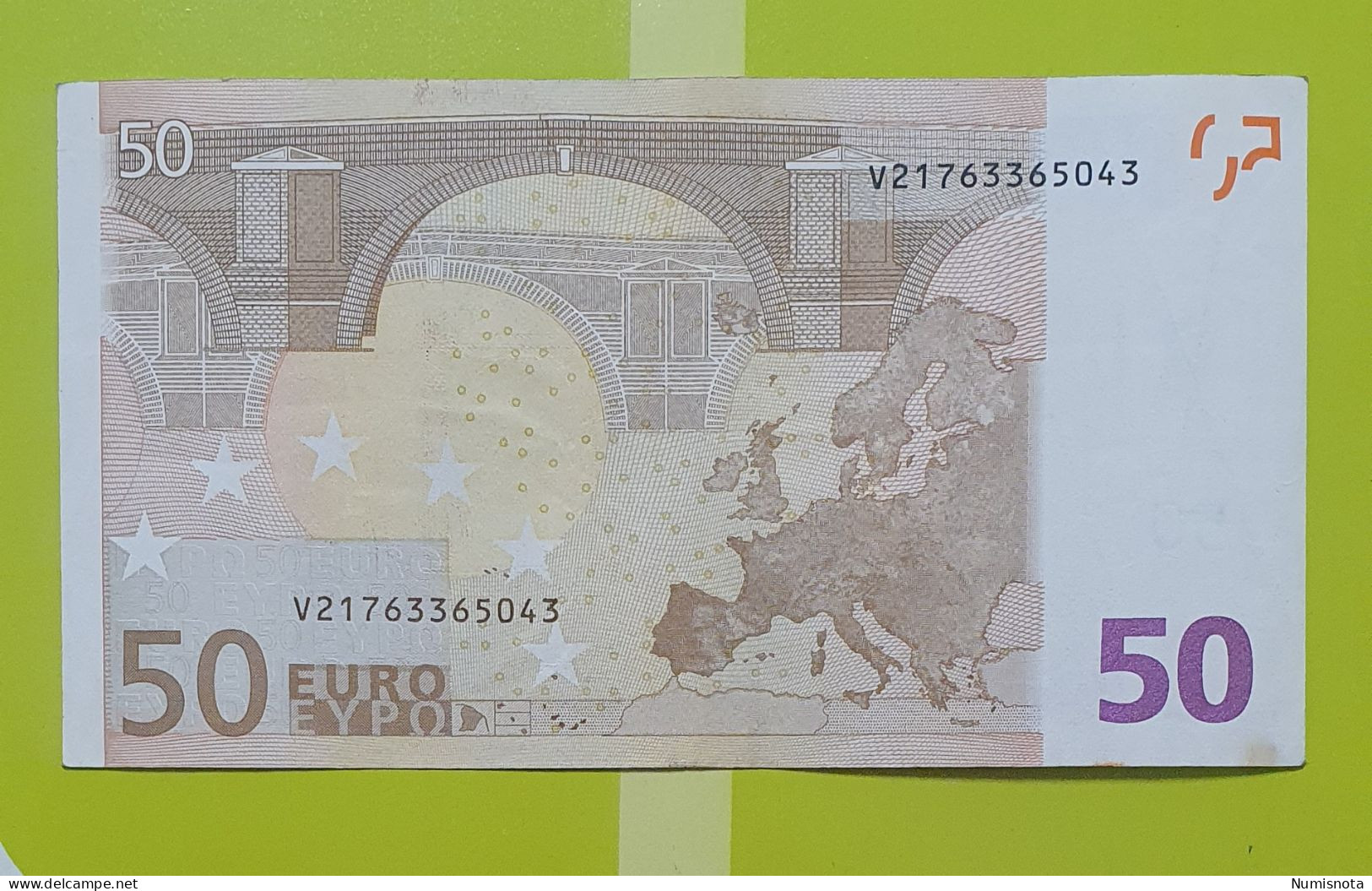 50 Euro 2002 M020 V Spain Trichet Circulated - 50 Euro