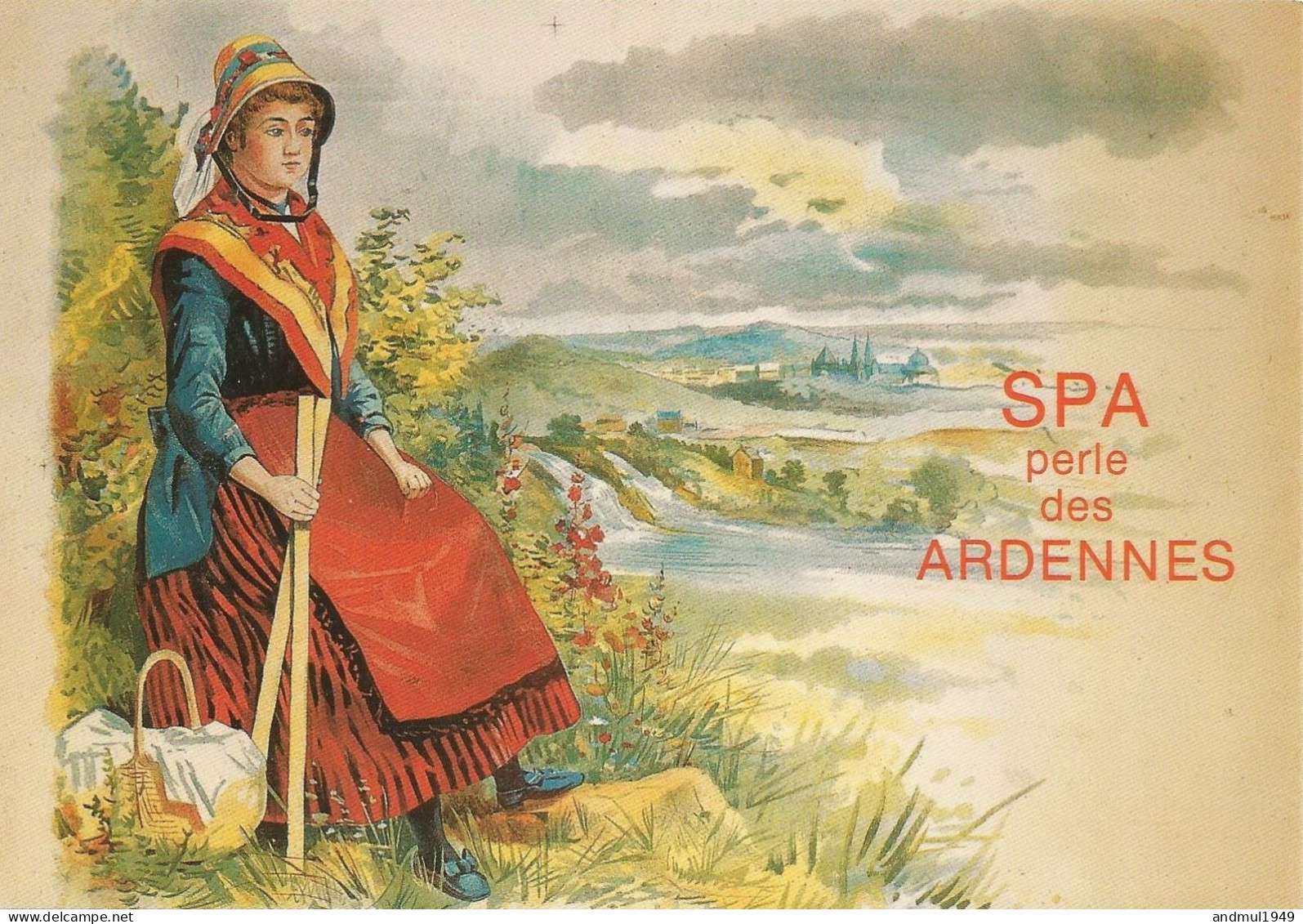 SPA Perle Des Ardennes - Reproduction De L'affiche - Spa