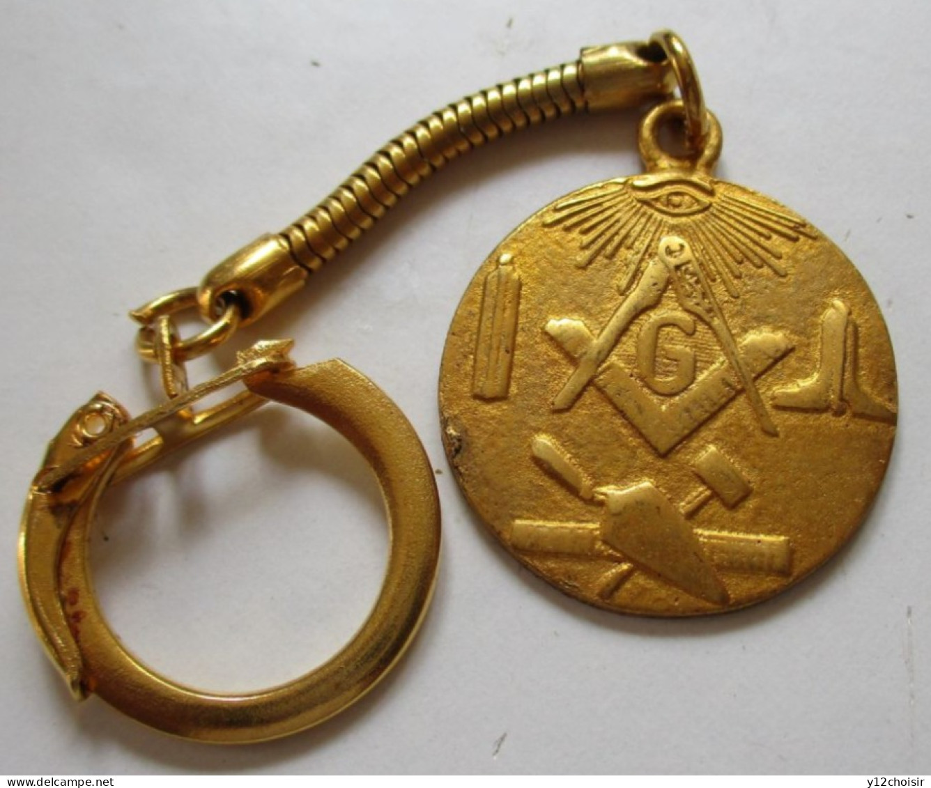 PORTE CLEFS INSIGNE  Maçonnique Franc Maçon Franc-Maçonnerie - Freemasonry