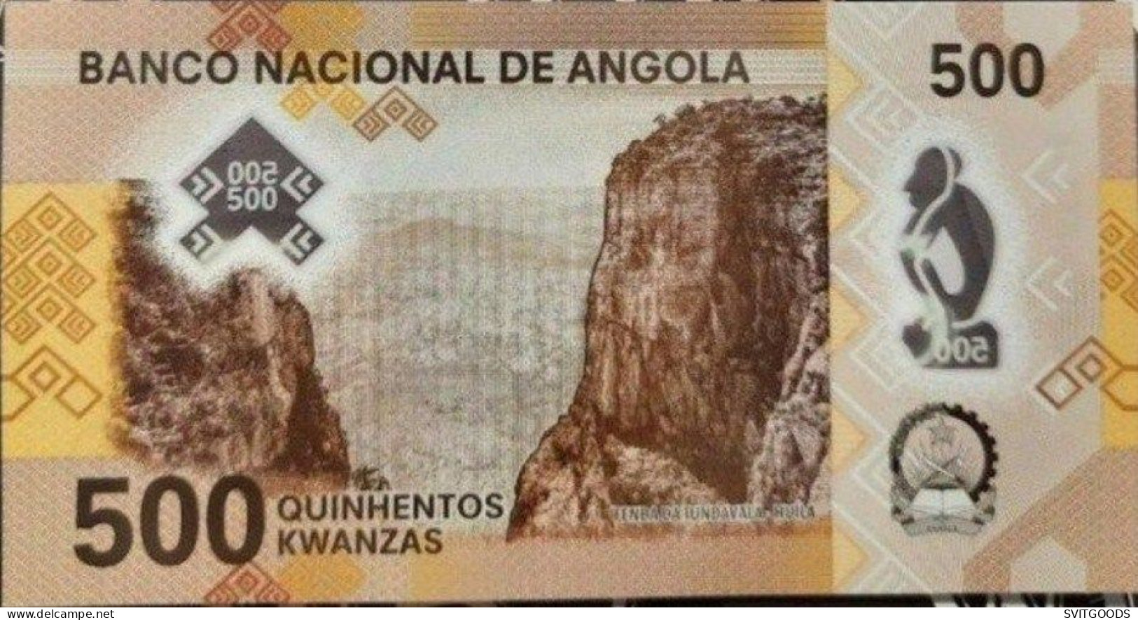 Angola - 500 Kwanzas 2020 H UNC - Angola