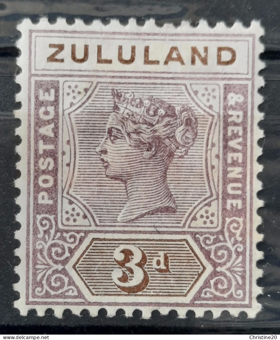 Zululand 1894/96 N°17 *TB Cote 18€ - Zoulouland (1888-1902)