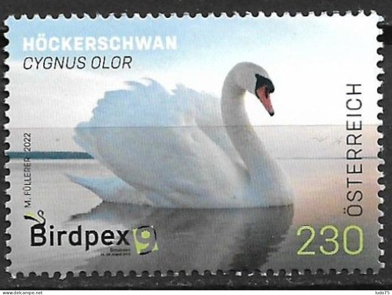 AUTRICHE AUSTRIA OESTERREICH Birdpex Cygne Swan Schwan  2022 Set, Serie, Marke Neuf/mint/ungestemp. - Schwäne