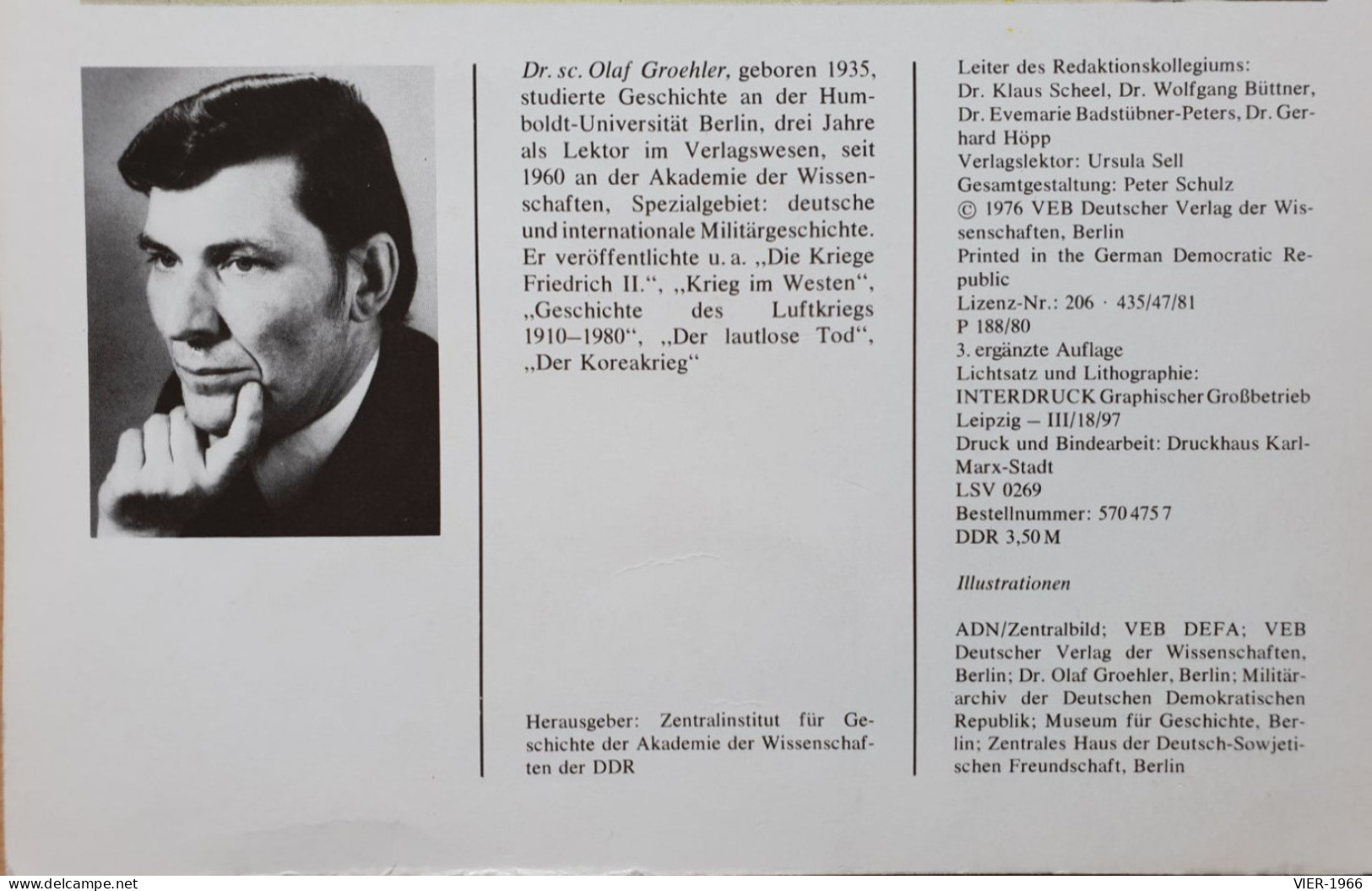 Illustrierte Historische Hefte 1 - Das Ende Der Reichskanzlei, DDR 1976 - 5. Wereldoorlogen