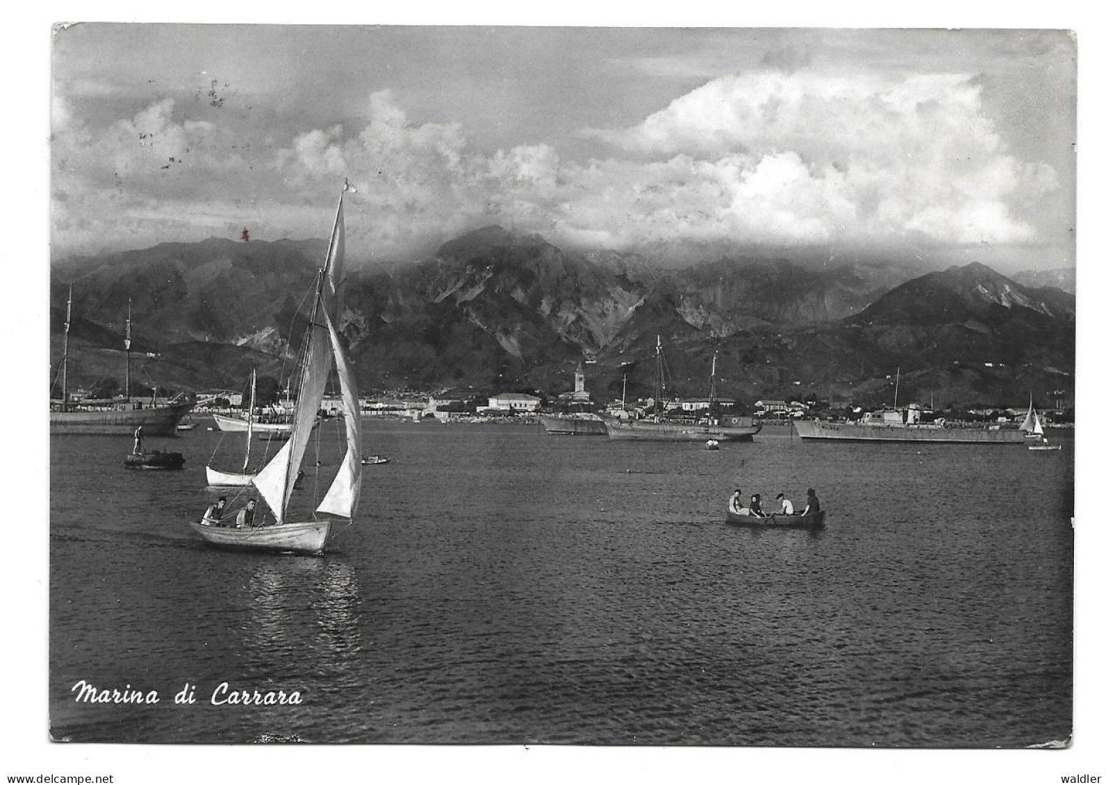 54 033  MARINA DI CARRARA  1955 - Carrara