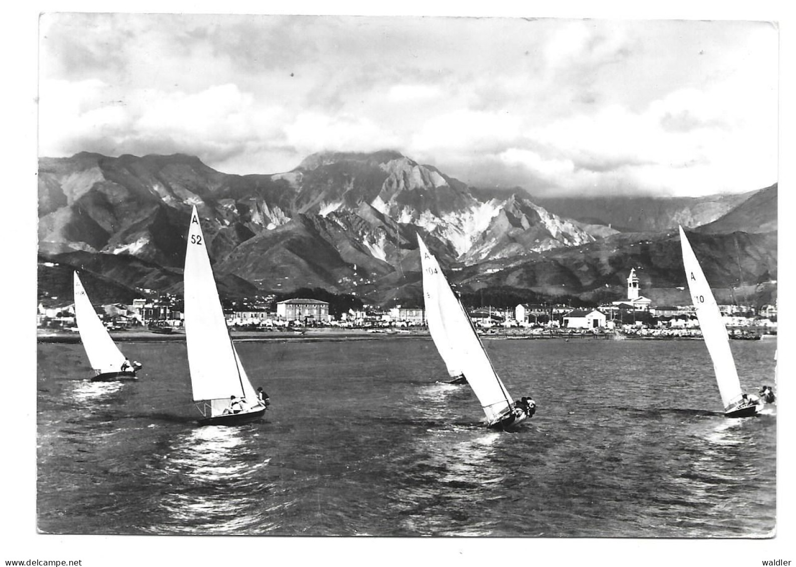 54 033  MARINA DI CARRARA  --  ALPI AQUANE  1963 - Carrara