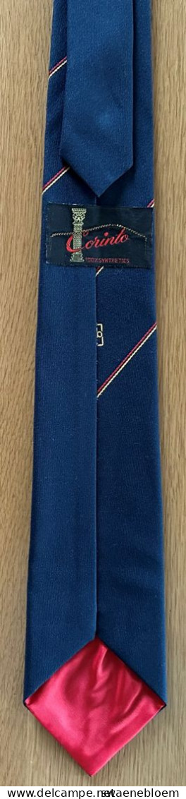 NL.- STROPDAS MET LOGO - NVBC - Van CORINTO. Necktie - Cravate - Kravate - Ties. - Cravates