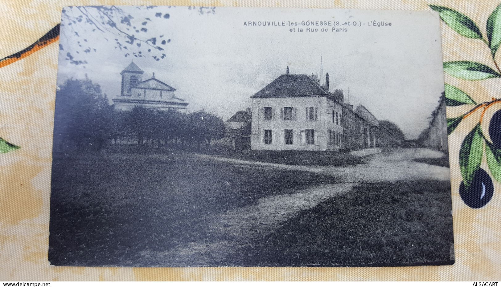 2 Cartes Arnouville- Les -gonesse , Le Moulin Et Rue De Paris - Arnouville Les Gonesses