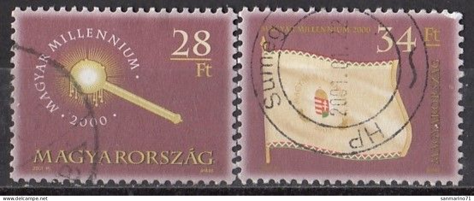 HUNGARY 4579-4580,used - Used Stamps